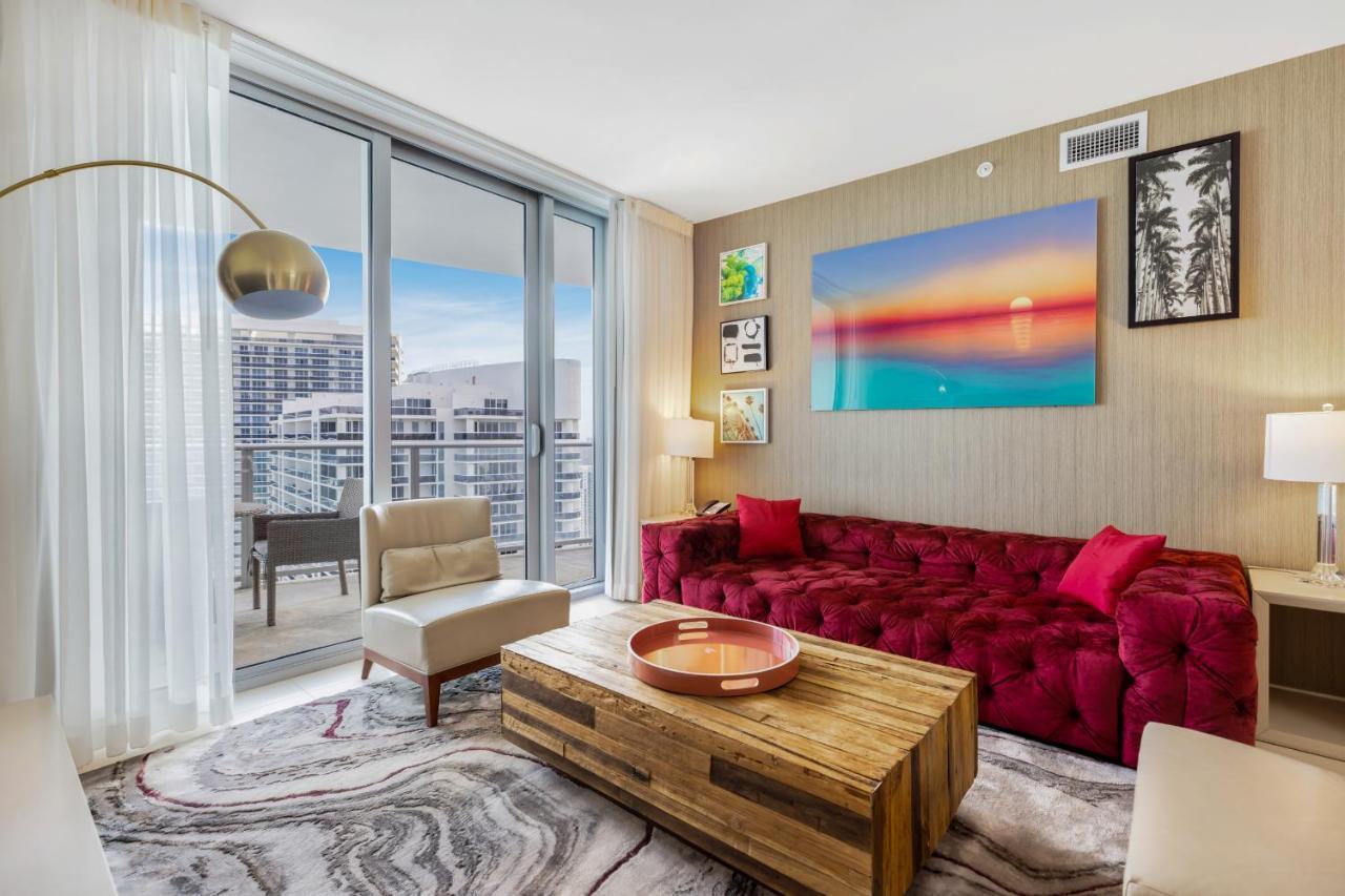 Seashore Resort - 2 Bedroom Right On The Beach Direct Ocean-View With Amenities On The Rooftop Hollywood Kültér fotó