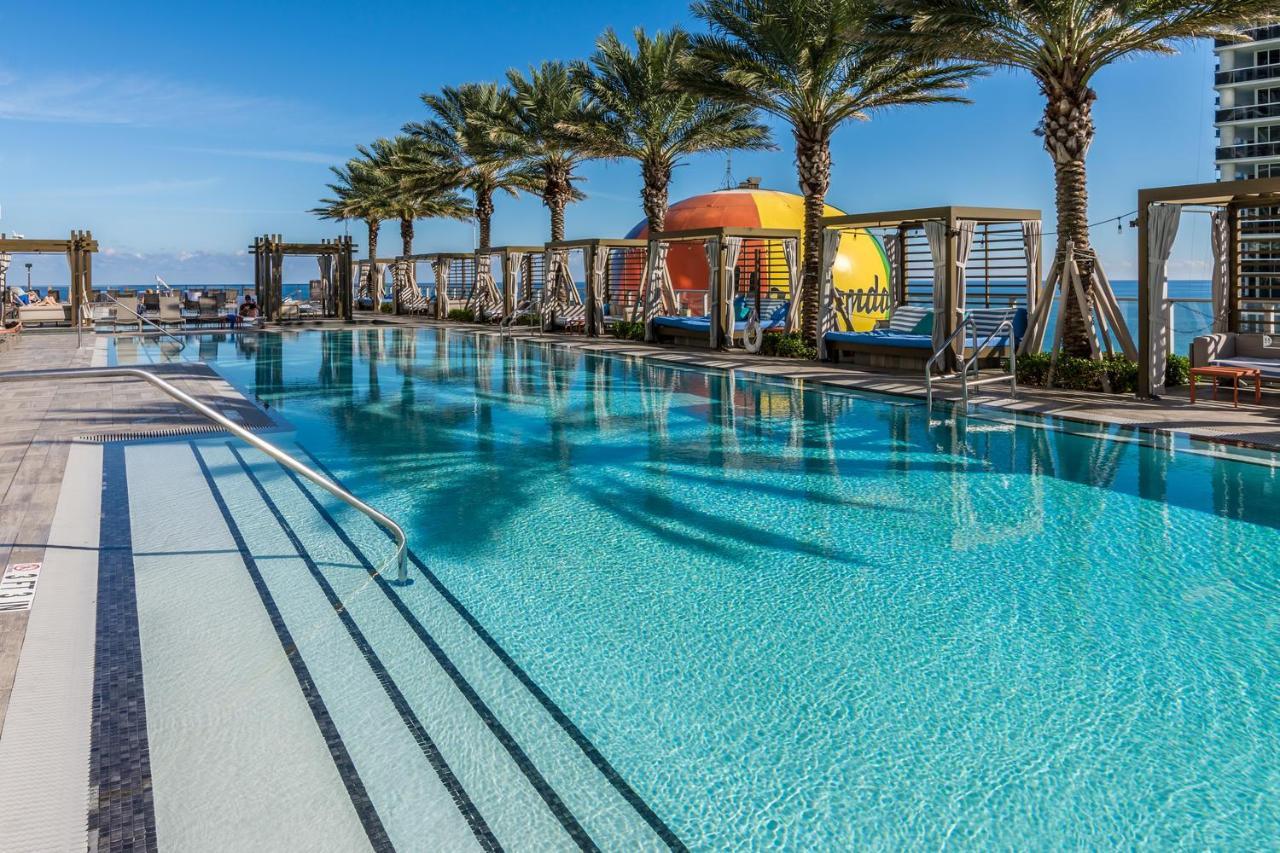 Seashore Resort - 2 Bedroom Right On The Beach Direct Ocean-View With Amenities On The Rooftop Hollywood Kültér fotó